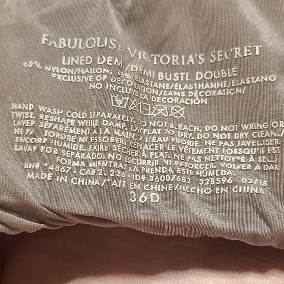 Grey/Silver Victoria Secret Bra - Picture 2 of 2